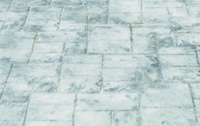 Example of Ashlar Slate Stamp