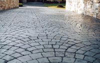 Example of European Cobblestone Stamp