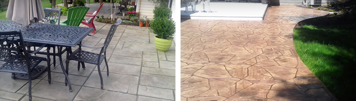 Stampcrete examples